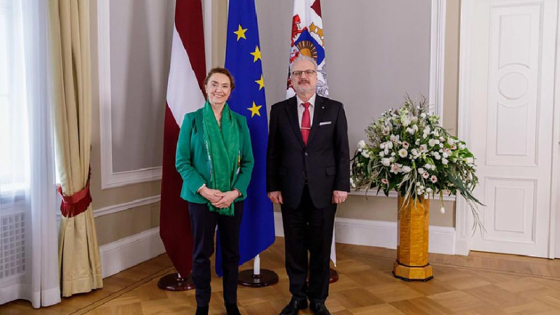 Council of Europe secretary general Marija Pejčinović Burić visits Latvia